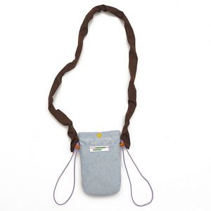 Chic Korean Style Corduroy Mini Bag | Unique Color-Block Crossbody Phone <b>Purse</b> | Retro Niche <b>Small</b> Shoulder Bag for Women - Product Image 5