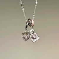 Collar de Cadena Ajustable Zooying para Mujer, Colgante de Tarot con Tarjeta de Amor, Colgantes y Dijes de Aleación Mística de Moda, Regalo