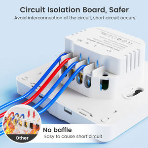 Interruptor WiFi Tuya para Calentador de Agua, RF433 20A, Unipolar, Temporizador de Cuenta Regresiva, Compatible con APP, Control por Voz, Alexa, <span class=keywords><strong>Google</strong></span>, UE, para 4000W - Product Image 5