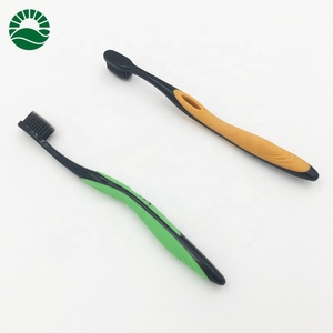 Nouveau Noir Poils De Charbon De Bambou Brosse À Dents - Product Image 3