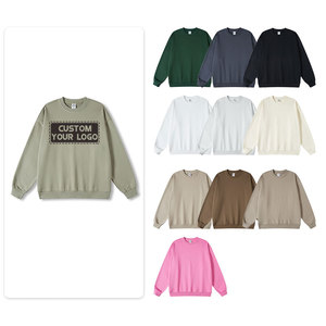 Sudadera de Cuello Redondo de 500G, Nuevo Estilo de Primavera, Bordado, Sudadera con Capucha Gruesa, Logotipo Personalizado, Agrega Tu Propio Diseño - Product Image 2