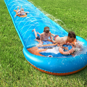 <b>Inflatable</b> <b>Water</b> <b>Slide</b> Custom Size Outdoor Garden Play For Home Use PVC Material - Product Image 1