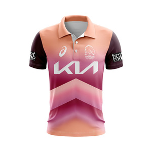Uniformes de Fútbol NRL, Camisetas Polo para Hombre 2024, Broncos Braves, Local y Visitante, Cuello Deportivo, Manga Corta, Calidad de Exportación - Product Image 4
