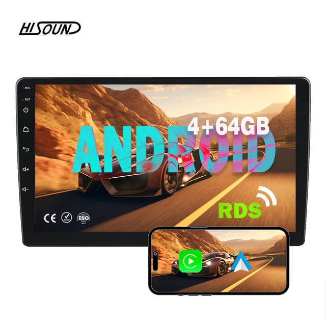 New Product 7 Inch 9 Inch 10 Inch Portable CarPlay Screen Touchscreen Android Multimedia Player Wireless Auto for Cars 4+64G