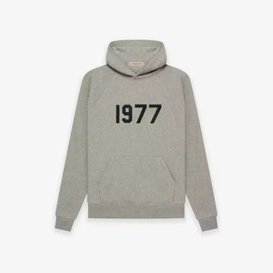1977 Essential Men's High Quality Pullover Tracksuits Hoodie and <strong>Sweatpants</strong> Streetwear <strong>Set</strong> for Autumn Season Clothing - Product Image 2