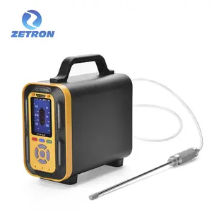 Zetron PTM600 Landfill Gas Monitoring Device 18 in 1 Gas Detector Rechargeable Operated Equipment With Pump