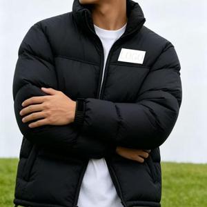 Veste d'hiver courte matelassée décontractée pour femme <span class=keywords><strong>North</strong></span> City, coupe ample, avec manches longues, fermeture éclair intégrale, <span class=keywords><strong>face</strong></span> lisse - Product Image 2