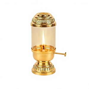 Brass akhand diya <b>Lamp</b> Aromatic Oil Burner Aromatherapy Diffuser All Season Use - Product Image 6