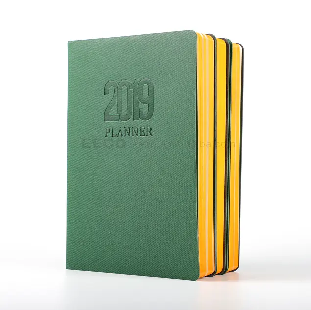 2022 nuovo eego oem motivazione personalizzata copertina rigida mini spagnolo organizzatore notebook planner agenda