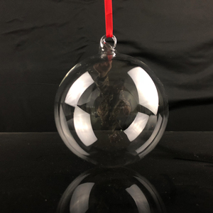 Esferas de bolas de vidrio huecas transparentes - Product Image 1