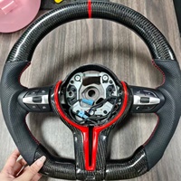 Volant sport en fibre de carbone et cuir pour F10 F20 F30 F32 F36 F80 F82 M3 M4 M Sport, vente en gros