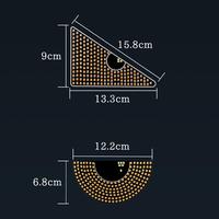 Nouveauté : Lumières décoratives LED pour voiture « Devil Eye », lampe à grands yeux pour personnalisation, multimodes, alimentation USB, norme Carclean