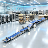 Ligne de production de gâteaux éponge industriels WANLI en promotion – Équipement de boulangerie entièrement automatique et complet pour la fabrication de gâteaux éponge
