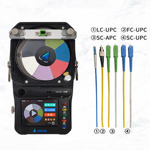 Machine de polissage de connecteurs de fibres portables HY-90, machine de meulage et de polissage de fibres optiques, mini polisseuse de fibres - Product Image 1