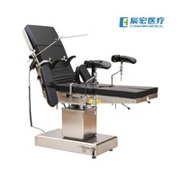 Table d'opération électrique à cinq commandes de haute qualité avec support d'imagerie radiologique en C pour salle de chirurgie hospitalière