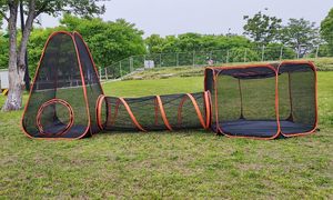 Túnel para Mascotas 6 en 1, Tienda de Campaña Plegable para Perros y Gatos, Corralito para Mascotas, Jaula, Vallas, Casa - Product Image 5