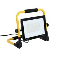Projecteur LED étanche IP66 transfrontalier, alimenté par le réseau électrique, pliable, portable, pour le camping en extérieur, avec 8500 lumens