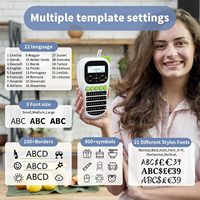 Imprimante d'Étiquettes Portable H1100 Étanche pour Rubans Laminés 12 mm, Multi-Polices, Sans Encre, pour Câbles