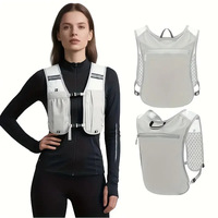 Sac de Course Hydratation en Gros pour Téléphone Portable, Sac Gilet de Randonnée Extérieur, Sac Gilet de Cyclisme et Trekking Respirant Léger, Sac à Dos Sportif
