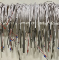 Sonde RTD industrielle étanche PT1000/PT100/PT200/PT500 IP65 en acier inoxydable, résolution 0,1°C, OEM/ODM