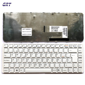Brand New Laptop <b>Keyboard</b> for Sony Vaio NW VGN-NW Series White SP <b>Keyboard</b> Spanish Layout Teclado - Product Image 2