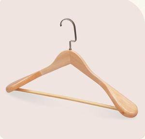 Clothes <b>Hanger</b> Luxury Wood Suit Coat <b>Hanger</b> Beech Lotus Oak Wooden <b>Hanger</b> - Product Image 6