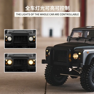 Voiture RC tout-terrain MN-999 Land Rover Defender 2.4G 4WD à l'échelle 1:12 avec câble USB pour adultes - Product Image 5