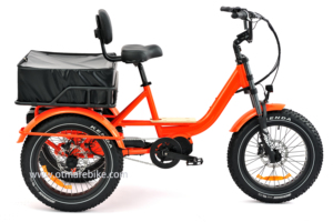Vente en gros vélo électrique tricycle gras à trois roues tekerlekli elektrikli vélo électrique à 3 roues Bafang vélo cargo électrique à moteur central - Product Image 5