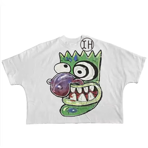 Custom High Quality No Seam Boxy Fit T-shirt Oversize Drop Shoulder Cropped Hip Hop Tshirt Front Seamless <strong>Tshits</strong> for <strong>Men</strong> - Product Image 5
