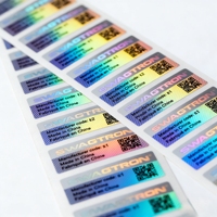 Etiquetas de Seguridad Holográficas Personalizadas de Alta Calidad para Botellas de Laboratorio y Médicas