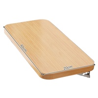 Étagère de cuisine murale simple, multifonctionnelle, petite taille, table pliante pour deux personnes
