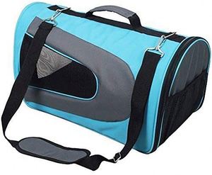 Sac de transport pour chat approuvé par les compagnies aériennes - Résistant à l'eau, pliable, sacoche souple pour chats, petits chiens, chiots et petits animaux - Product Image 1