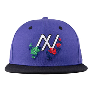 Gorra Ajustada de Moda TCAP China Personalizada de 6 Paneles con Bordado Plano de Lana Acrílica - Product Image 2