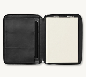 Túi Đựng Tài Liệu Bằng Da Saffiano A4, Làm Theo Yêu Cầu, Có Khóa Kéo, Đựng Bút Và Pad - Product Image 4