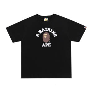 Vente en gros 2026 Hommes& # T-shirt imprimé tendance Bapees, coupe ample, haute qualité, nouveau style, marque de créateur, 100% coton, décontracté, sport - Product Image 4