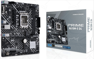 ASU Prime için H610M-E D4 Intel 12th Gen LGA 1700 MATX anakart PCIe 4.0 2x M.2 yuvaları 1Gb LAN USB 3.2 Gen 1 SATA 6 Gbps - Product Image 6