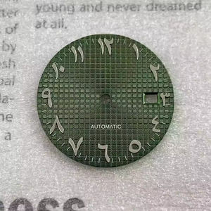 นาฬิกาดิจิตัลสแตนเลสสตีล31.8มม. นาฬิกาสายโอ๊คดัดแปลงจากบ้านไร่ดีไซน์ไม่ส่องสว่างเคลื่อนไหว Nh35ตะวันออกกลางอาหรับ - Product Image 6