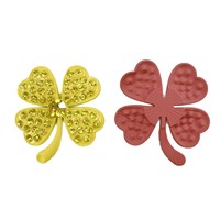 Nouvelle coque de téléphone trèfle à quatre feuilles entièrement incrustée de diamants, peinte par pulvérisation, accessoires en alliage faits main DIY, strass
