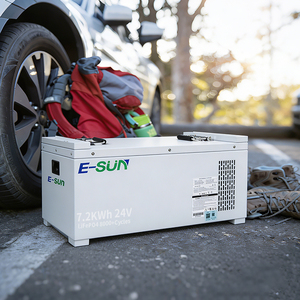 E-SUN 24V 7.2kwh 태양광 Lifepo4 배터리 딥 사이클 (태양광 패널 인버터 태양 에너지 저장 시스템용) - Product Image 3