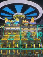 Machine d'arcade à balles volantes Nailong - Jeu de rédemption de capsules à 3 joueurs avec boîte surprise