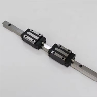Rail de guidage linéaire de haute précision S55C/SCM420H, remplacement du bloc coulissant Mishimi HGR25, bride avec composant de noyau de roulement