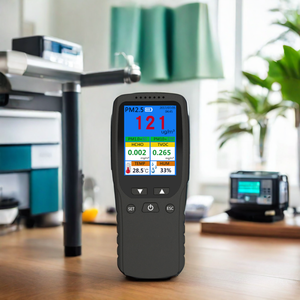 Medidor de Poluição do Ar Externo 8 em 1 Sensor Monitor de Qualidade do Ar Ambiente <span class=keywords><strong>Detector</strong></span> Analisadores de Gás para Leituras Precisas de Poluição - Product Image 6