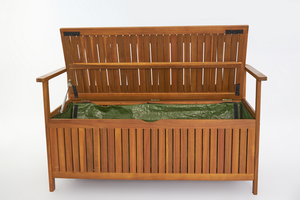 Fabrication directe Vietnam Long banc de patio en bois massif de qualité supérieure Design moderne pour l'extérieur Garden Park Hotel Use Nouveau modèle - Product Image 5