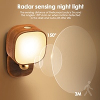 Lampu Meja LED Kayu Solid Dapat Diputar, Dapat Diisi Ulang Tanpa Kabel, Dapat Diredupkan, Lampu Tidur Dekorasi Meja Samping Tempat Tidur Untuk Kamar Tidur, Hotel, Hadiah