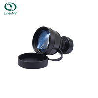 LinduNV Lensa Optik Kaca Definisi Tinggi PVS-14 PVS-31 PVS-7 3X 5X Pembesar Penglihatan Malam