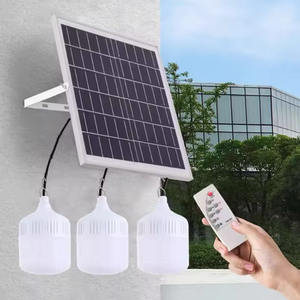 200 Wát sạc <span class=keywords><strong>LED</strong></span> năng lượng mặt trời bảng điều khiển đèn điều khiển từ xa thông minh khẩn cấp ngoài trời ánh sáng cho vườn IP67 đánh giá 6000K ánh sáng ban ngày - Product Image 2