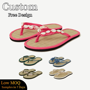 Sandali su misura spiaggia spiaggia <span class=keywords><strong>paglia</strong></span> <span class=keywords><strong>infradito</strong></span> <span class=keywords><strong>infradito</strong></span> donna uomo - Product Image 1