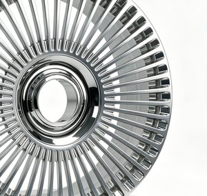 Rueda de Aleación Fundida RKR de <span class=keywords><strong>17</strong></span> Pulgadas 5x120, Ligera, para Conducción Cómoda, para Autos Familiares, con <span class=keywords><strong>Tapacubos</strong></span> - Product Image 4