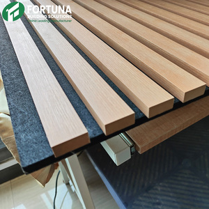 Panneaux acoustiques personnalisés modernes ignifuges en tissu 100% polyester et panneaux MDF pour les murs des églises, des auditoriums et les extérieurs - Product Image 6