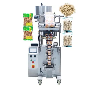 Vertical Food Sachet Packaging Machine For Nuts Candy Plastic Film Packing